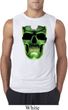 Halloween Glow Bones Mens Sleeveless Shirt