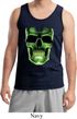 Halloween Glow Bones Mens Tank Top