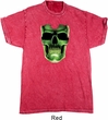 Halloween Glow Bones Mineral Tie Dye Shirt