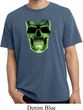 Halloween Glow Bones Pigment Dyed Shirt