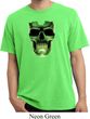 Halloween Glow Bones Pigment Dyed Shirt