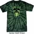 Halloween Glow Bones Spider Tie Dye Shirt