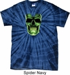 Halloween Glow Bones Spider Tie Dye Shirt
