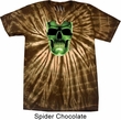 Halloween Glow Bones Spider Tie Dye Shirt