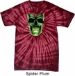 Halloween Glow Bones Spider Tie Dye Shirt