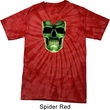 Halloween Glow Bones Spider Tie Dye Shirt