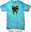 Halloween Glow Bones Spider Tie Dye Shirt