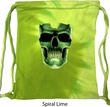 Halloween Glow Bones Tie Dye Bag
