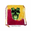 Halloween Glow Bones Tie Dye Bag