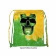 Halloween Glow Bones Tie Dye Bag