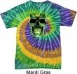 Halloween Glow Bones Tie Dye Shirt