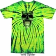 Halloween Glow Bones Tie Dye Shirt