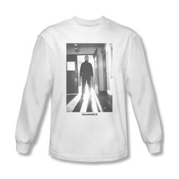 Halloween II Shirt Monster Long Sleeve White Tee T-Shirt
