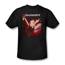 Halloween II Shirt Nightmare Adult Black Tee T-Shirt Halloween II Shirt Nightmare Adult Black Tee T-Shirt