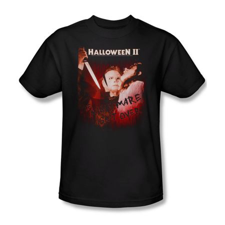 Halloween II Shirt Nightmare Adult Black Tee T-Shirt