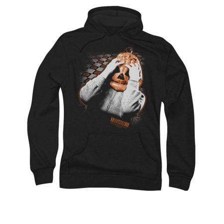 Halloween III Hoodie Sweatshirt Pumpkin Mask Black Adult Hoody Sweat Shirt