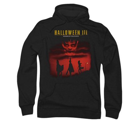 Halloween III Hoodie Sweatshirt Season Of The Witch Black Adult Hoody Sweat Shirt