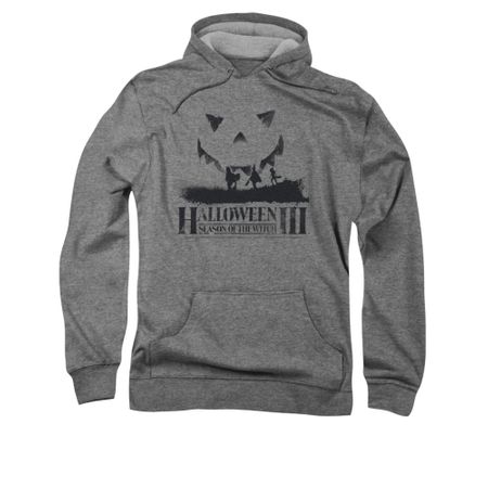 Halloween III Hoodie Sweatshirt Silhouette Athletic Heather Adult Hoody Sweat Shirt