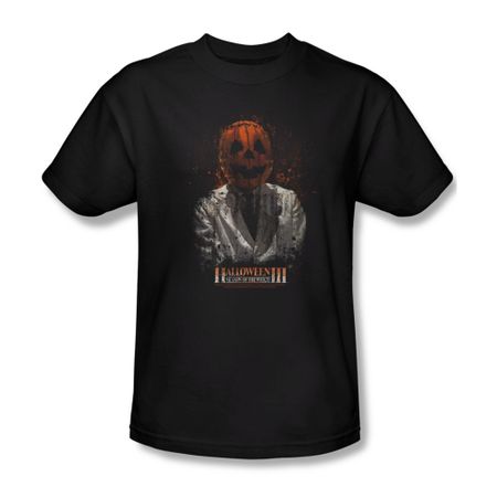 Halloween III Shirt H3 Scientist Adult Black Tee T-Shirt