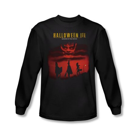 Halloween III Shirt Season Of The Witch Long Sleeve Black Tee T-Shirt