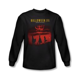 Halloween III Shirt Season Of The Witch Long Sleeve Black Tee T-Shirt Halloween III Shirt Season Of The Witch Long Sleeve Black Tee T-Shirt