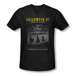 Halloween III Shirt Slim Fit V Neck Kids Poster Black Tee T-Shirt Halloween III Shirt Slim Fit V Neck Kids Poster Black Tee T-Shirt
