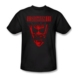 Halloween III Shirt Title Adult Black Tee T-Shirt Halloween III Shirt Title Adult Black Tee T-Shirt