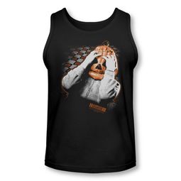 Halloween III Tank Top Pumpkin Mask Black Tanktop