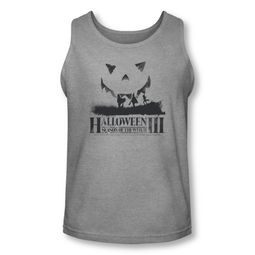 Halloween III Tank Top Silhouette Athletic Heather Tanktop