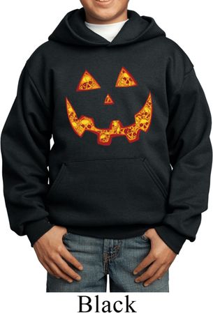 Halloween Jack O Lantern Skull Kids Hoody