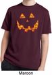 Halloween Jack O Lantern Skull Kids Moisture Wicking Shirt