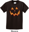 Halloween Jack O Lantern Skull Kids Shirt