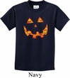 Halloween Jack O Lantern Skull Kids Shirt