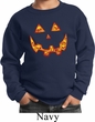 Halloween Jack O Lantern Skull Kids Sweat Shirt