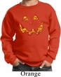Halloween Jack O Lantern Skull Kids Sweat Shirt