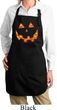 Halloween Jack O Lantern Skull Ladies Full Length Apron with Pockets