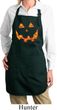 Halloween Jack O Lantern Skull Ladies Full Length Apron with Pockets