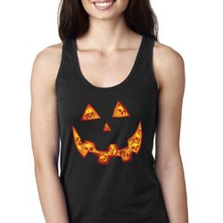 Halloween Jack O Lantern Skull Ladies Ideal Tank Top Halloween Jack O Lantern Skull Ladies Ideal Tank Top