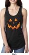 Halloween Jack O Lantern Skull Ladies Ideal Tank Top