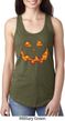 Halloween Jack O Lantern Skull Ladies Ideal Tank Top