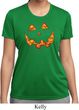 Halloween Jack O Lantern Skull Ladies Moisture Wicking Shirt