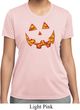 Halloween Jack O Lantern Skull Ladies Moisture Wicking Shirt