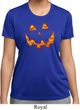 Halloween Jack O Lantern Skull Ladies Moisture Wicking Shirt