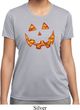 Halloween Jack O Lantern Skull Ladies Moisture Wicking Shirt