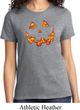 Halloween Jack O Lantern Skull Ladies Shirt