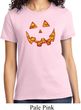 Halloween Jack O Lantern Skull Ladies Shirt