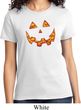 Halloween Jack O Lantern Skull Ladies Shirt
