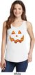 Halloween Jack O Lantern Skull Ladies Tank Top