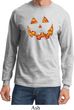 Halloween Jack O Lantern Skull Long Sleeve Shirt