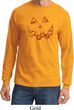 Halloween Jack O Lantern Skull Long Sleeve Shirt